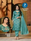 Darshi By Kaya Shimmer Online Kurti With Bottom Dupatta Wholesale